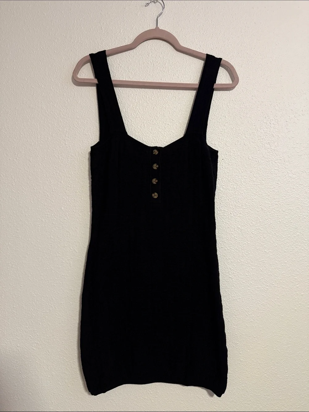 Free People FP Beach Women's Short And Sweet Mini Dress in Black